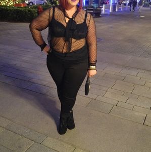 Lane Bryant Sheer Top